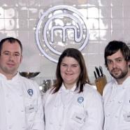 Claire Lara beat John Calton and David Coulson in the final of Masterchef the Professionals