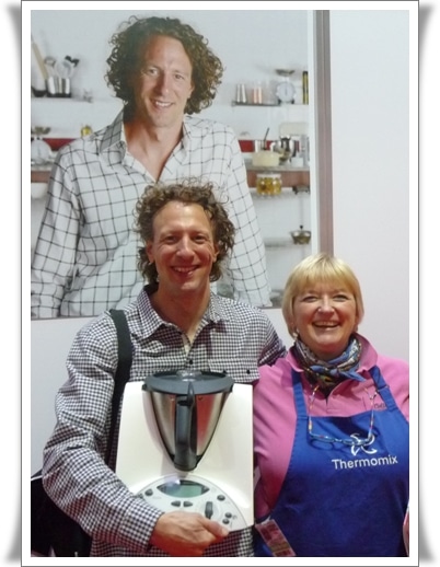 Madame Thermomix and 2008 MasterChef winner James Nathan love Thermomix