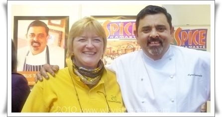 Madame Thermomix and Chef Cyrus Todiwala of Cafe Spice Namaste
