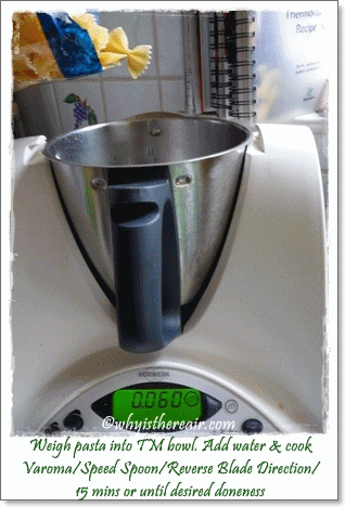 It's Fast & Easy to Cook Pasta Shapes in the Thermomix
