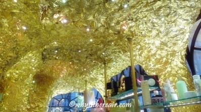 Laduree's Golden Grotto