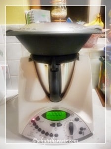 Steam vegetables for 12 in Thermomix's Varoma while your soup cooks