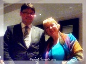 Madame Thermomix and Head Sommelier Nicolas Arthuis, Tom Aikens Restaurant
