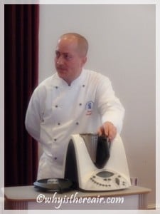 Chef Grant Hawthorne and Thermomix