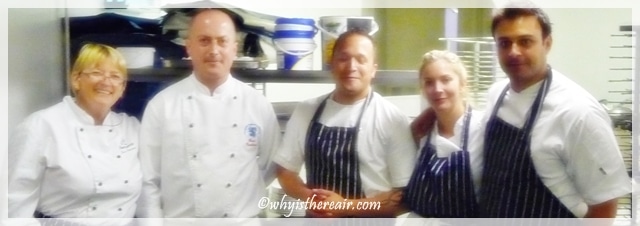 Madame Thermomix and Chefs Grant Hawthorne, James Knight-Pacheco, Dhruv Baker and Lisa Faulkner