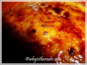 Thyme Infused Creme Brulee