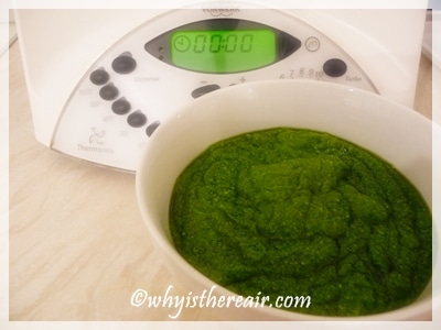 Fresh pesto in under one minute in the Thermomix!