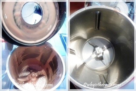 Thermomix's handy self-clean lets you go from this to this in a few seconds