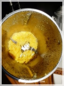 Orange sugar in just 20 seconds in your Thermomix