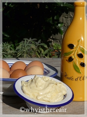 Beautiful and firm Thermomix mayonnaise