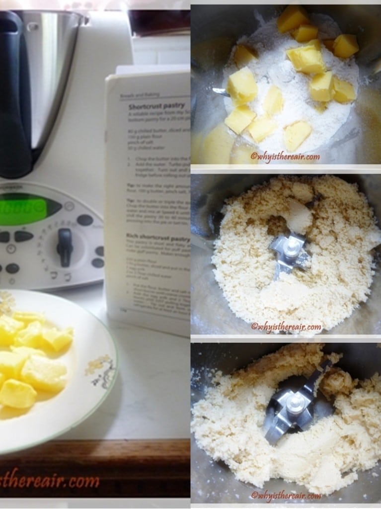 Making Shortcrust Pastry in the Thermomix is fast and easy