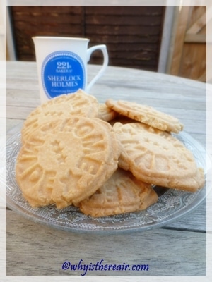 Home Made Thermomix semolina shortbread cookies
