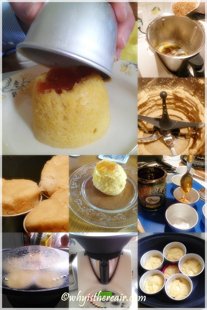 Making traditional English steamed puddings is fast and easy in your Thermomix