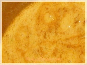 A lovely sheen of oil on the surface means your Thermomix curry is perfectly cooked
