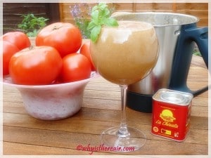 Gazpacho is fast and easy in your Thermomix