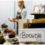 The most scrumptious brownies I've ever tasted from The Brownie Bar at BBC Good Food Show 2012 London