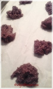 GF Double Chocolate Cookies ready for baking