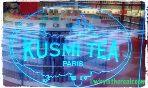 The Kusmi Tea boutique at One Nation Paris