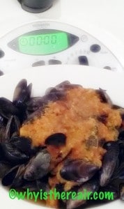 Madame Thermomix's Curried Mussels are fast and easy in the Thermomix and Varoma!